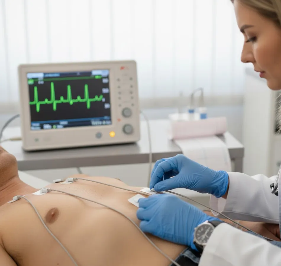 Electrocardiograma - Registro de actividad eléctrica del corazón