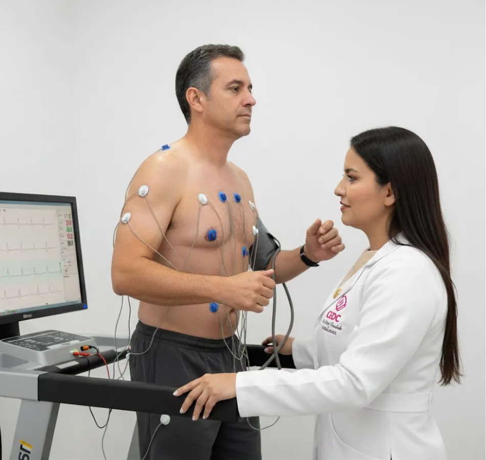 Prueba de Esfuerzo - Evaluación cardíaca durante ejercicio físico